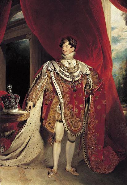 Sir Thomas Lawrence Coronation portrait of George IV France oil painting art